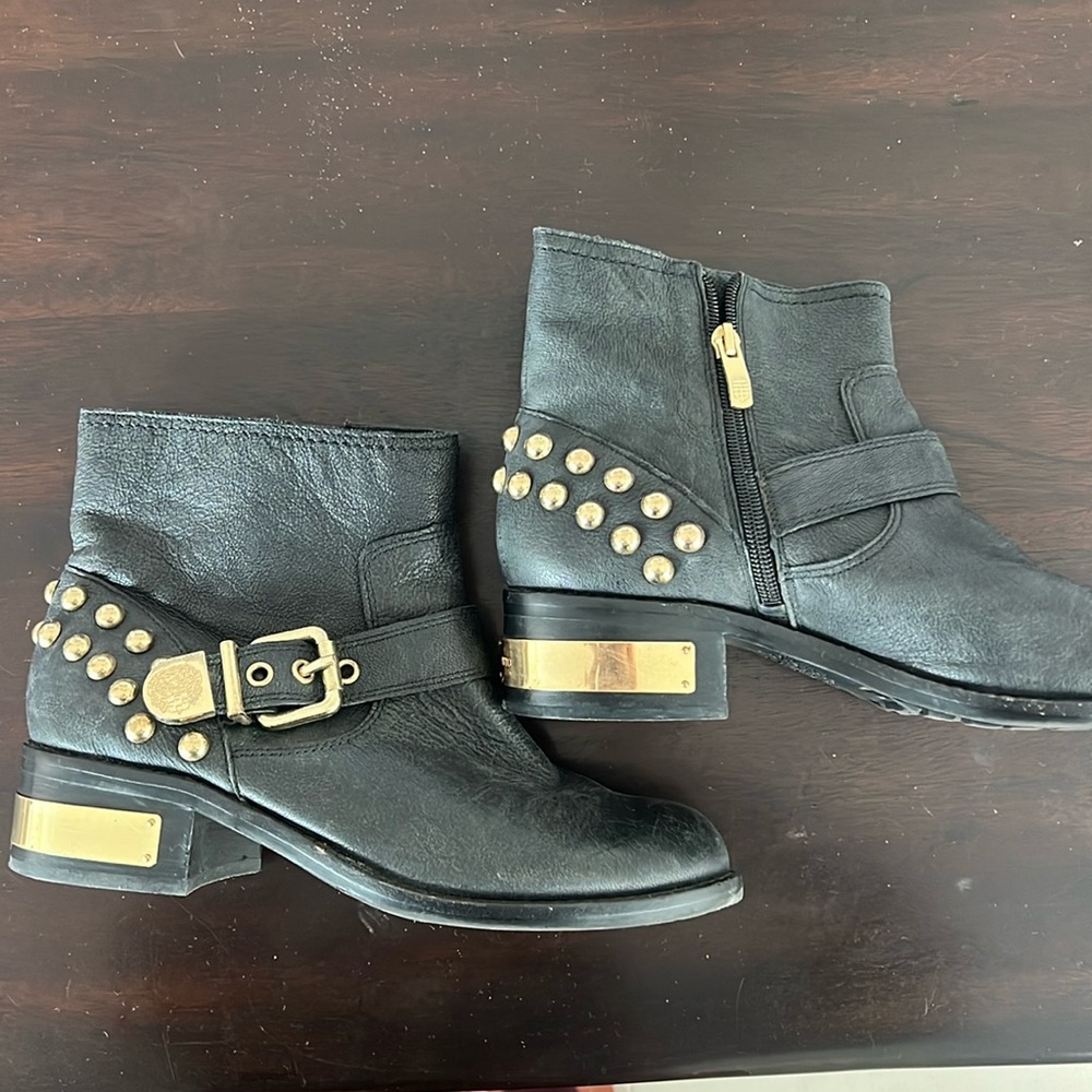 So Cute! Vince Camino Motorcycle  Boots sz 8